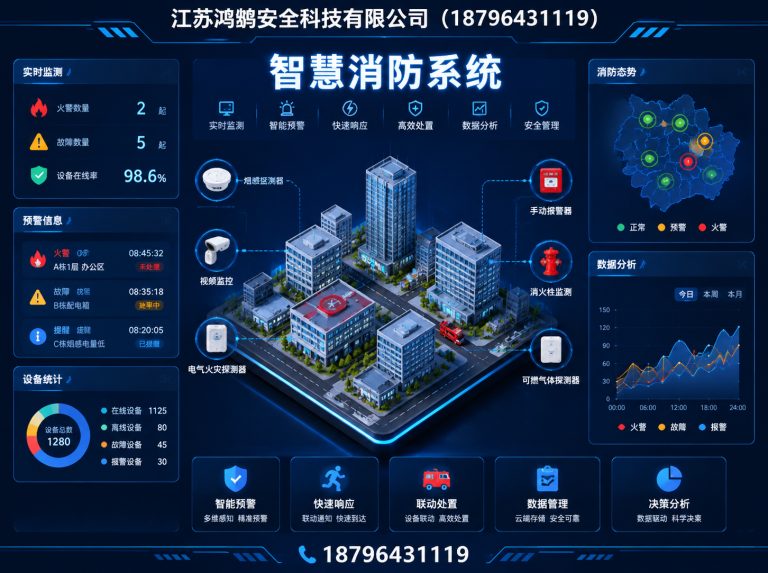 上饶智慧消防系统展示图