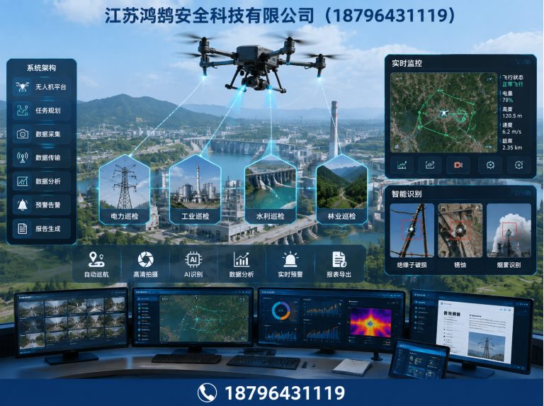 上饶无人机巡检系统展示图